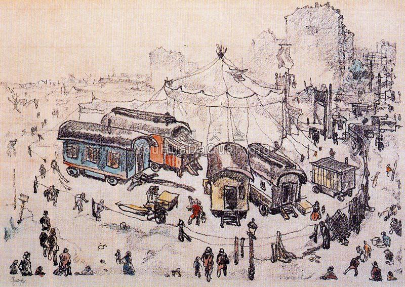 Am Tempolelhofer Feld - 乔治·格罗兹